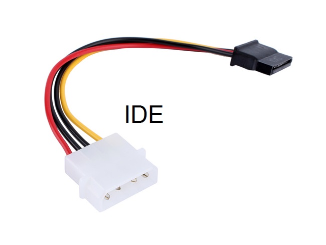 C&#225;p nguồn IDE 4Pin sang SATA 15pin HK